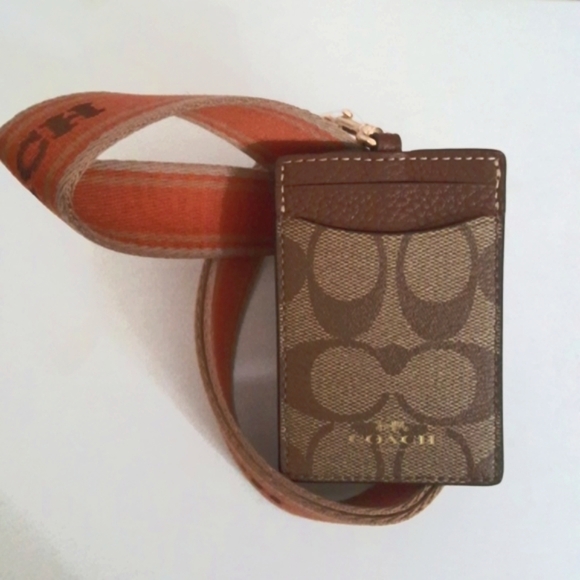 COACH LANYARD/ ID HOLDER - Picture 4 of 10